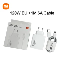 Xiaomi 120W Turbo Hypercharge Cell Phone Charger with Cable - EU with 1M Cable