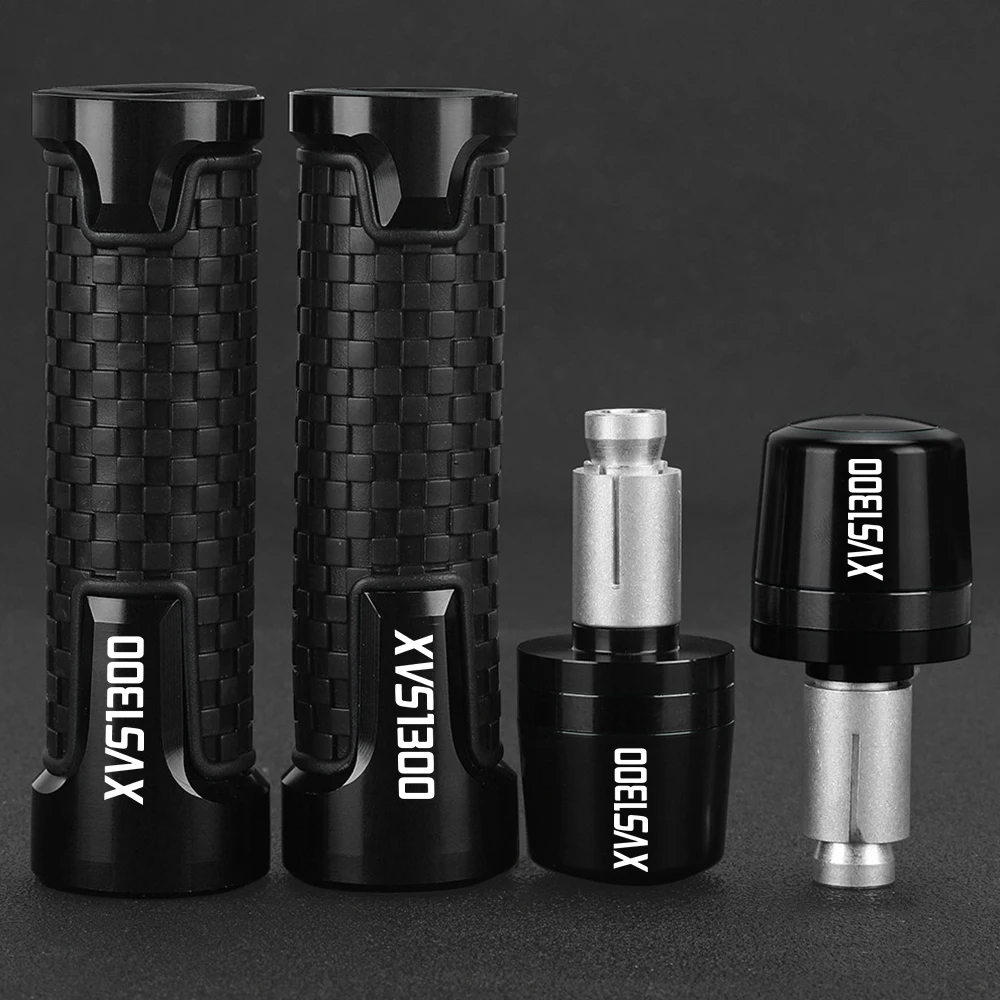 

Handlebar Grips Handle Bar Cap End Plugs FOR YAMAHA XVS1300 XVS 1300 STRYKER XVS1300A XVS 1300 CUSTOM 2011-2020 2021 2022 2023