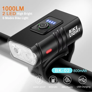 Bike Light 2 LED Type C Rechargeable 1