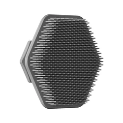 Silicone Facial Cleansing Brush for Deep Pore Care and Gentle Exfoliation (GRAY)