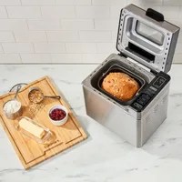 Cuisinart Convection Bread Maker Machine-16 Menu Options, 3 Loaf Sizes up to 2lbs, 3 Crust Colors-Includes Measuring Cup + Spoon 2