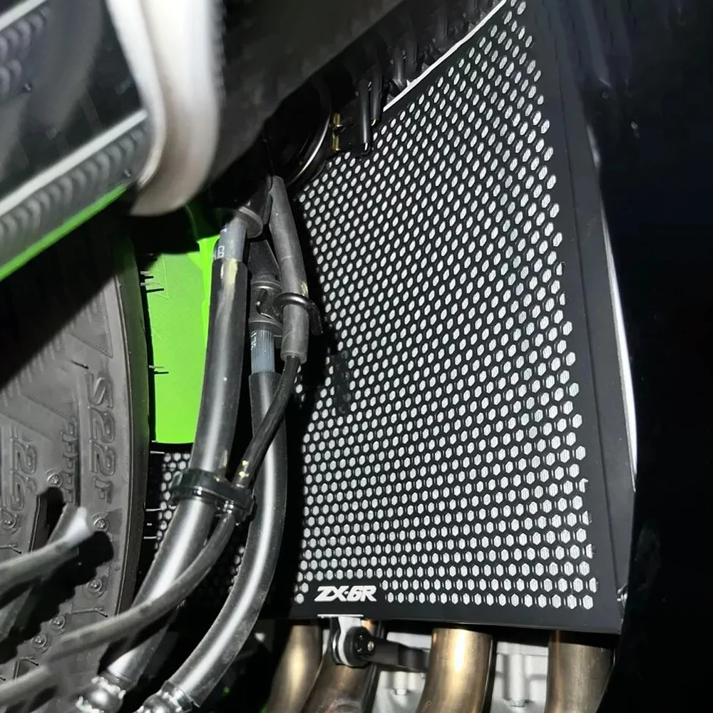 ロロンページ Motorcycle Radiator Guards Aluminum Radiator Guard For ZX6R