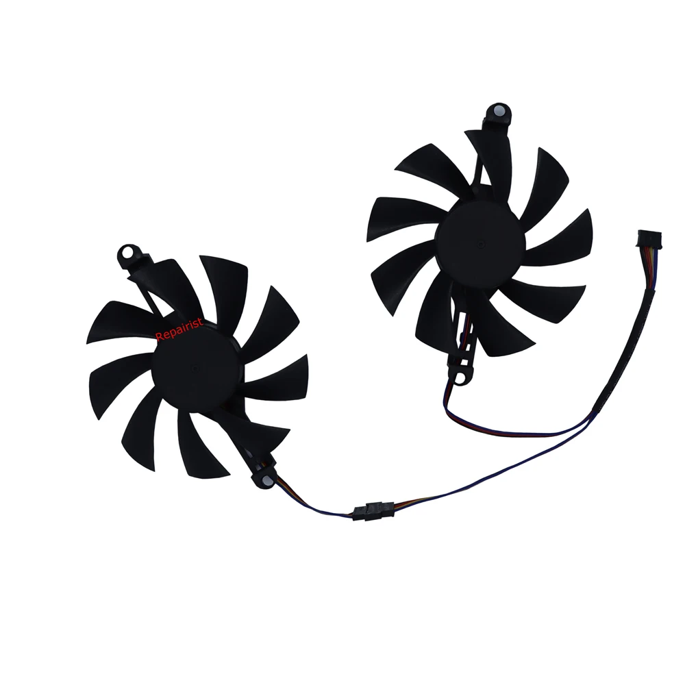 Conjunto Gpu Cooler85 mm de Diâmetro para 51risc Rx6600mpara Alseye Rx580 para Afox Rx580 para Ziway rx 580 Substitua Fl8015 12vb Pcs