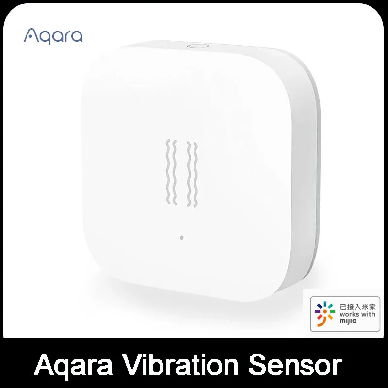 Aqara Sensore Di Vibrazione E Sensore Di Sonno Oggetti Di Valore Monitoraggio Dell'Allarme Shock Di Vibrazione Lavoro Per Xiaomi Mijia Smart Home