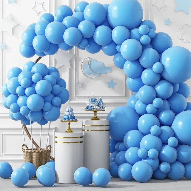 Arche de ballons pour garçon et fille de 1 an, décoration d'anniversaire,  décor de 1er anniversaire, bleu, rouge, rose, pour enfants, baby shower,  révélation du genre - AliExpress