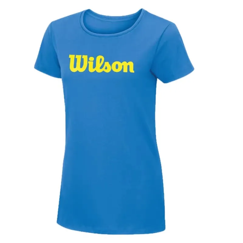 WILSON New Tennis Crew Neck Sports Short-sleeved T-shirt Men's and Women's Tops