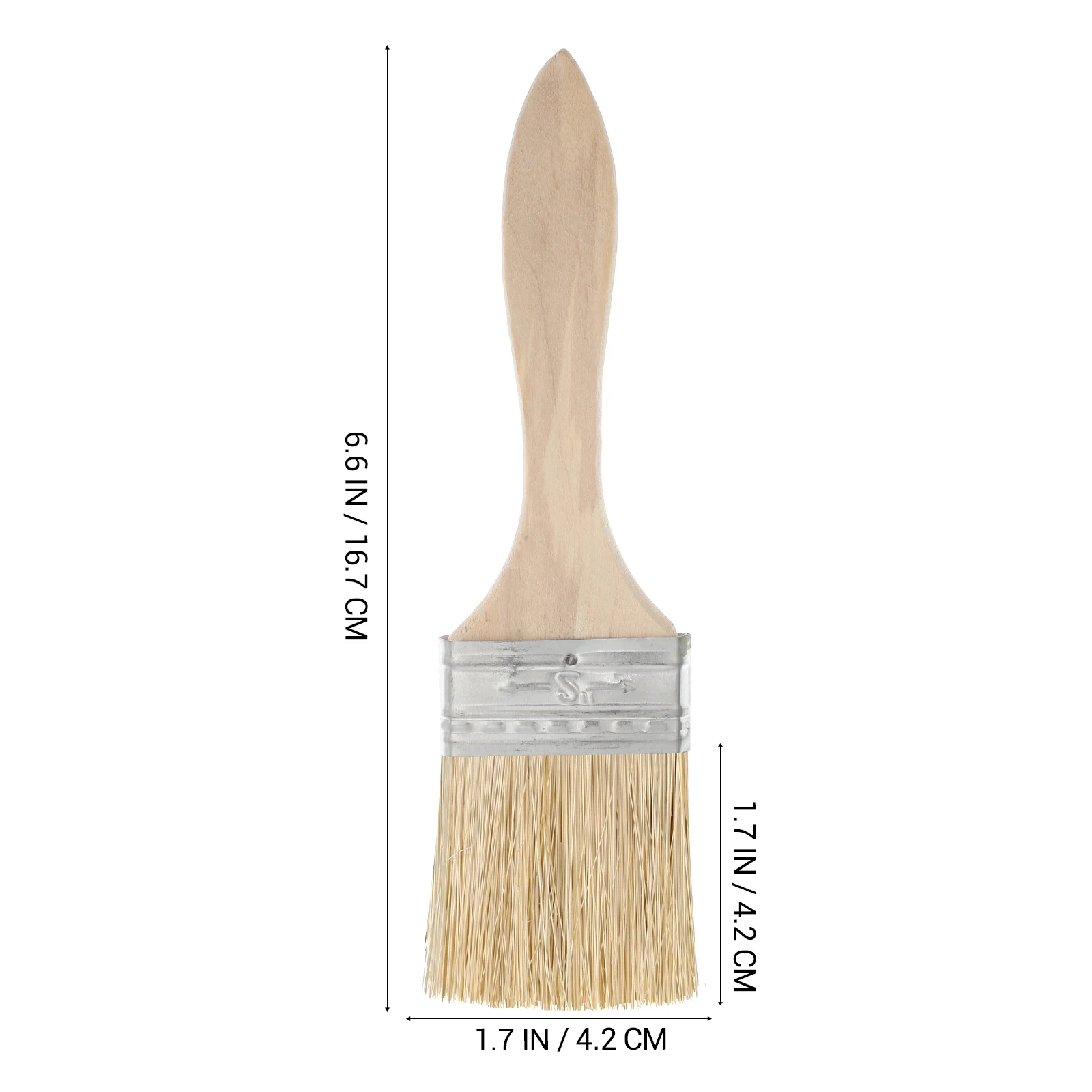 10Pcs Thickened Wooden Handle Paint Brush House Decoration Butter Mixed Fiber Painting Brush Paint Application Tools paint brushes
