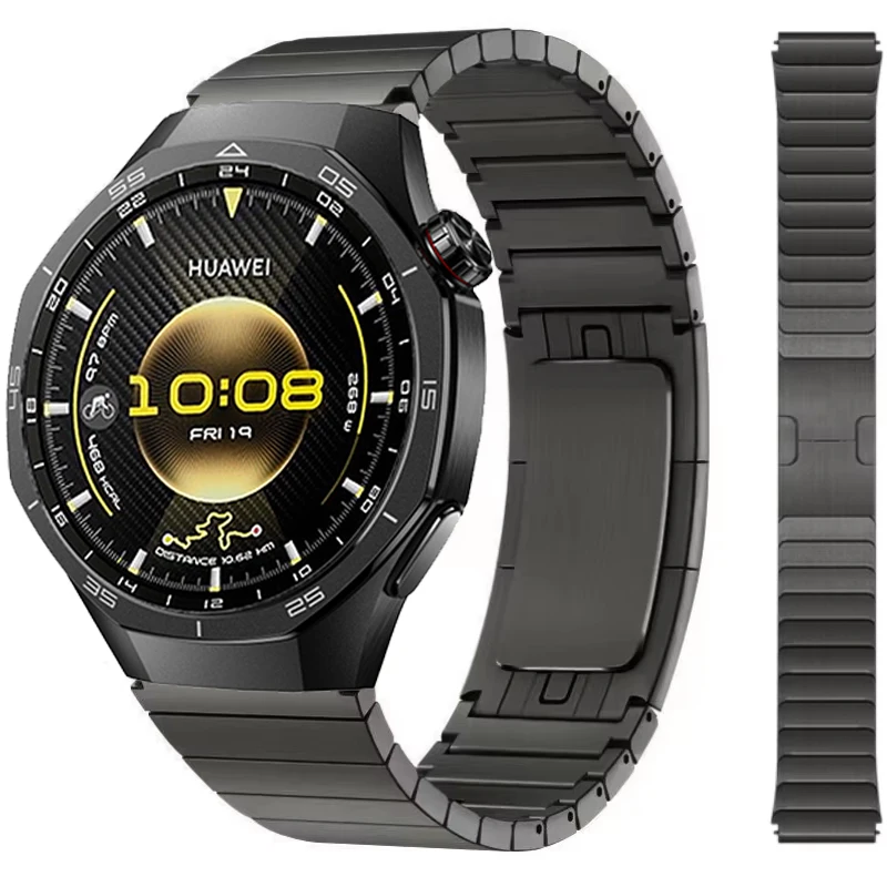 22mm Quick-Release Titanium Strap - Premium Metal Wristband