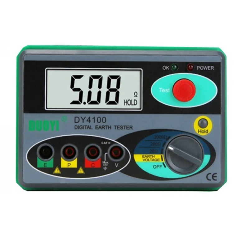 Earth Ground Meter Multimeter DY4100 Resistance Tester resistance tester