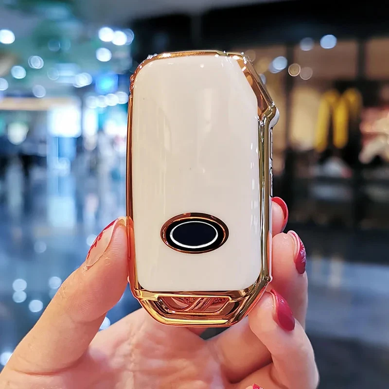 

For KIA Sportage R GT Stinger Sorento Ceed Cerato Forte Niro Soul Telluride TPU Car Key Case Cover Shell Keychain Accessories