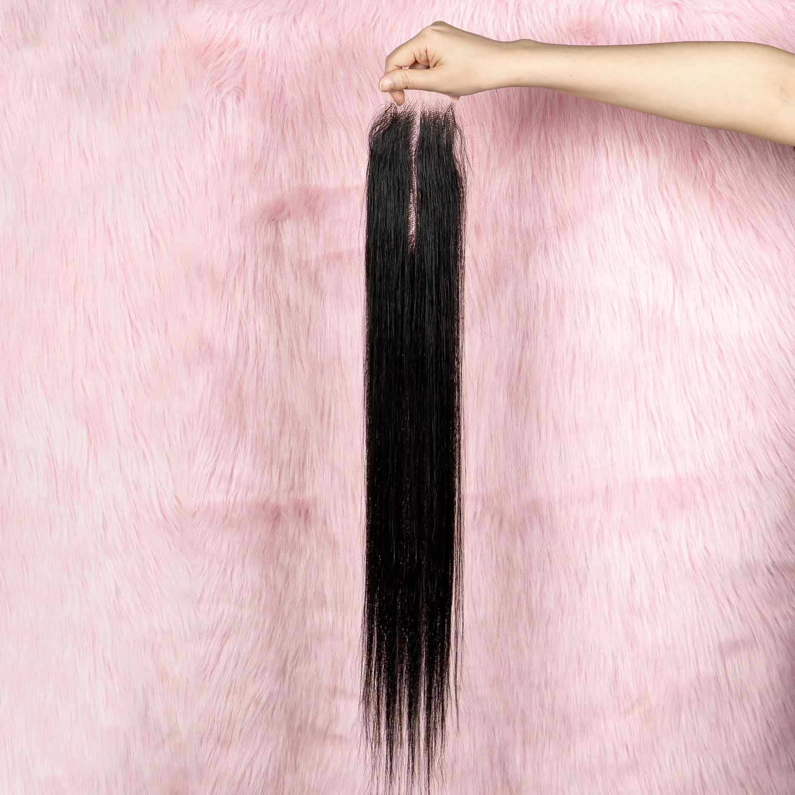 12A Vietnamese Hair Real 2x6 HD Lace Closure Frontal Only Melt Skin Straight Hair Closure Virgin Hair For Black Woman