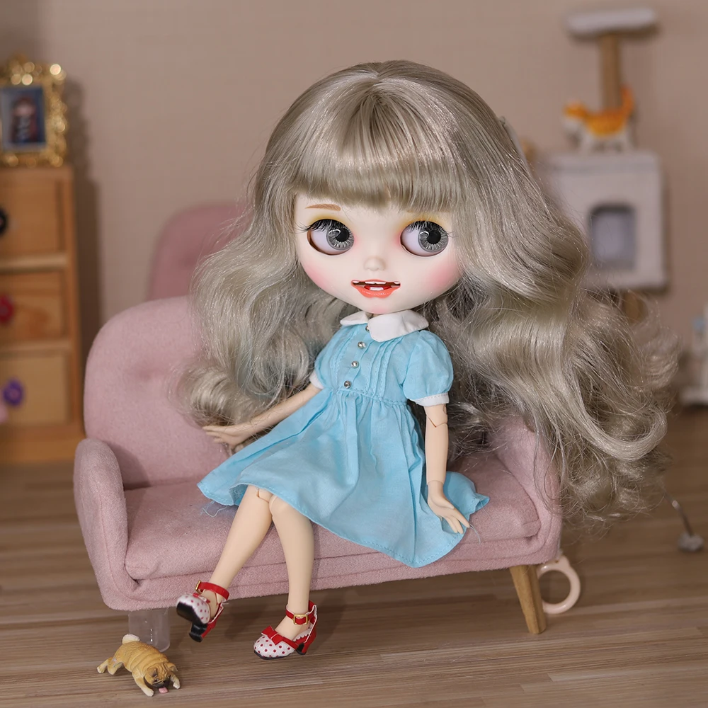 Фото Одежда для кукол DBS blyth для цветного платья, подходит для 1/6 кукол, обычных кукол, шарнирных кукол, icy, jecci five №3