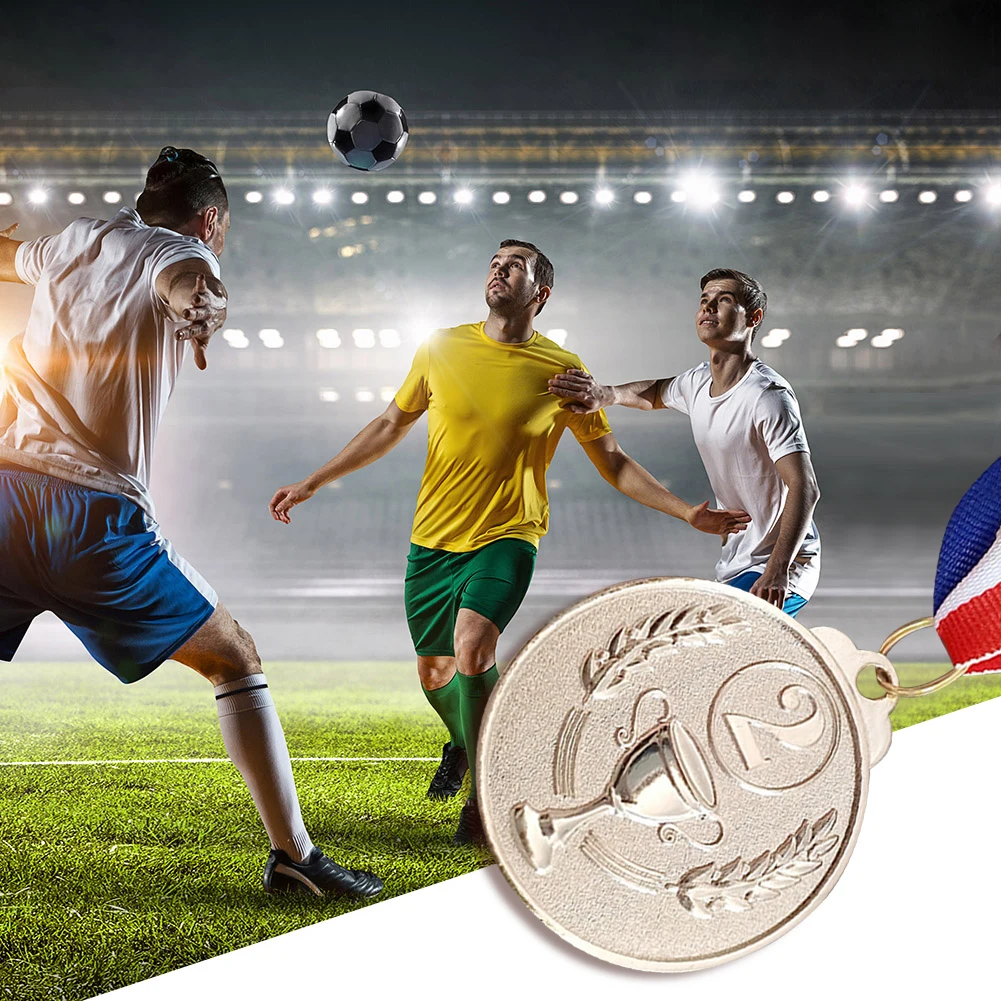1-10PCS Winner Reward Zinc Alloy Award Medals Trophy ren Sports Game Prize Awards for Cheerleading Football Competition