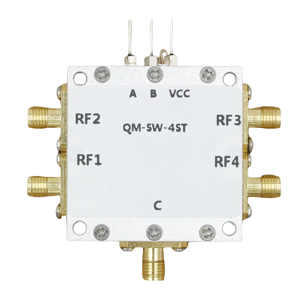 Interruttore a Levetta 0.1-6GHz da 1 a 4 per il Controllo di Tutti i Quattro Canali del Segnale Microonde - immagine 4