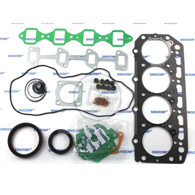 ホイールローダー用部品セット4d84-1 4d84-2 4d84e-2,yanmukomatsuミニショベル用エンジン完全オーバーホールシールキット  AliExpress