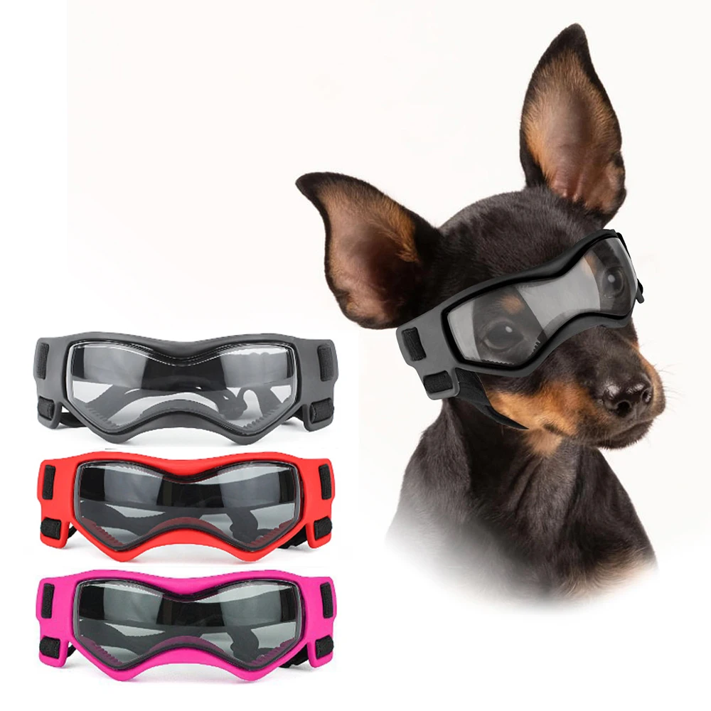 

Dog Sunglasses dog Goggles For Small Dogs Puppy UV Protection Cool sunglasses Windproof Snowproof Easy Wear Comfortable