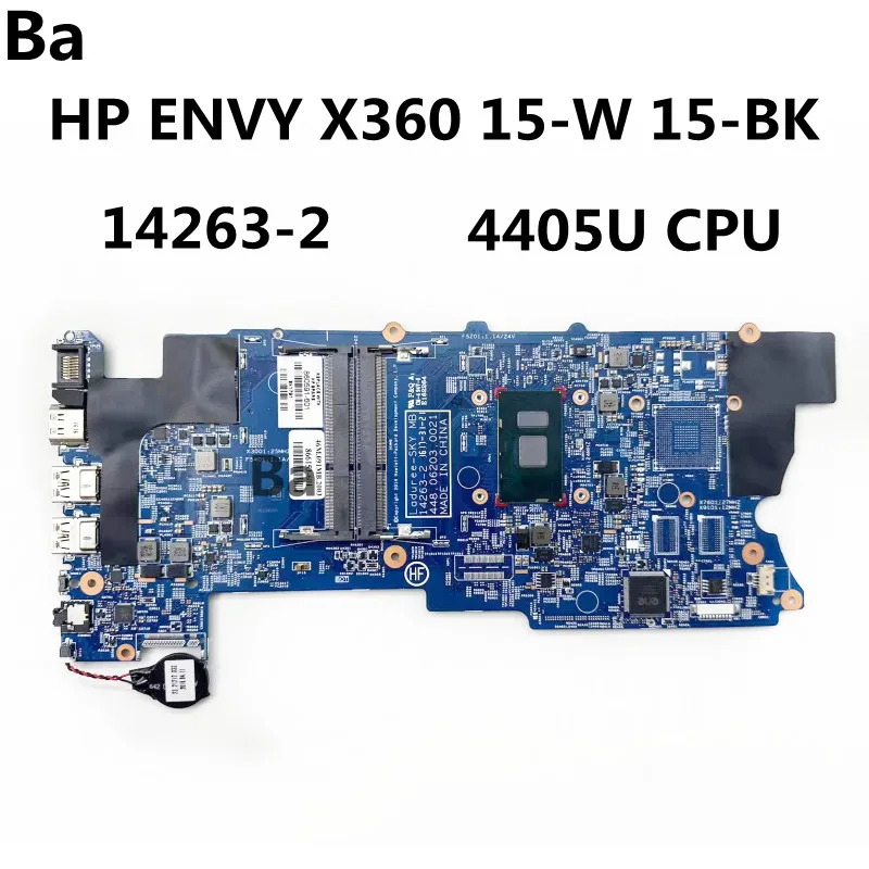 

For HP ENVY X360 15-W 15-BK Laptop Motherboard 14263-2 CPU 4405U Fully Tested