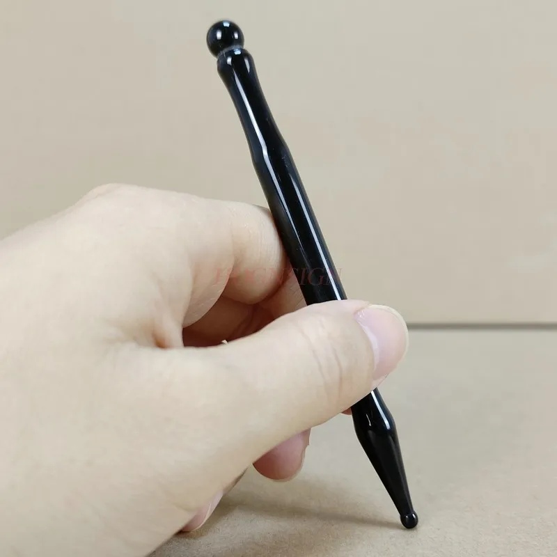 Description Picture 4 of itemNatural Horn Pencil Meridian Point Sticks Facial Eye Care Tool Scraping Board Massage Stick Detox Beauty Dialing Acupoint Pen