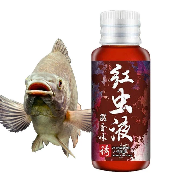 Red Worm Liquid Bait Super Effective Natural Bait Scent Fish Attractants  60ml Fish Scent Attractant Liquid For Salt Water Trout - AliExpress