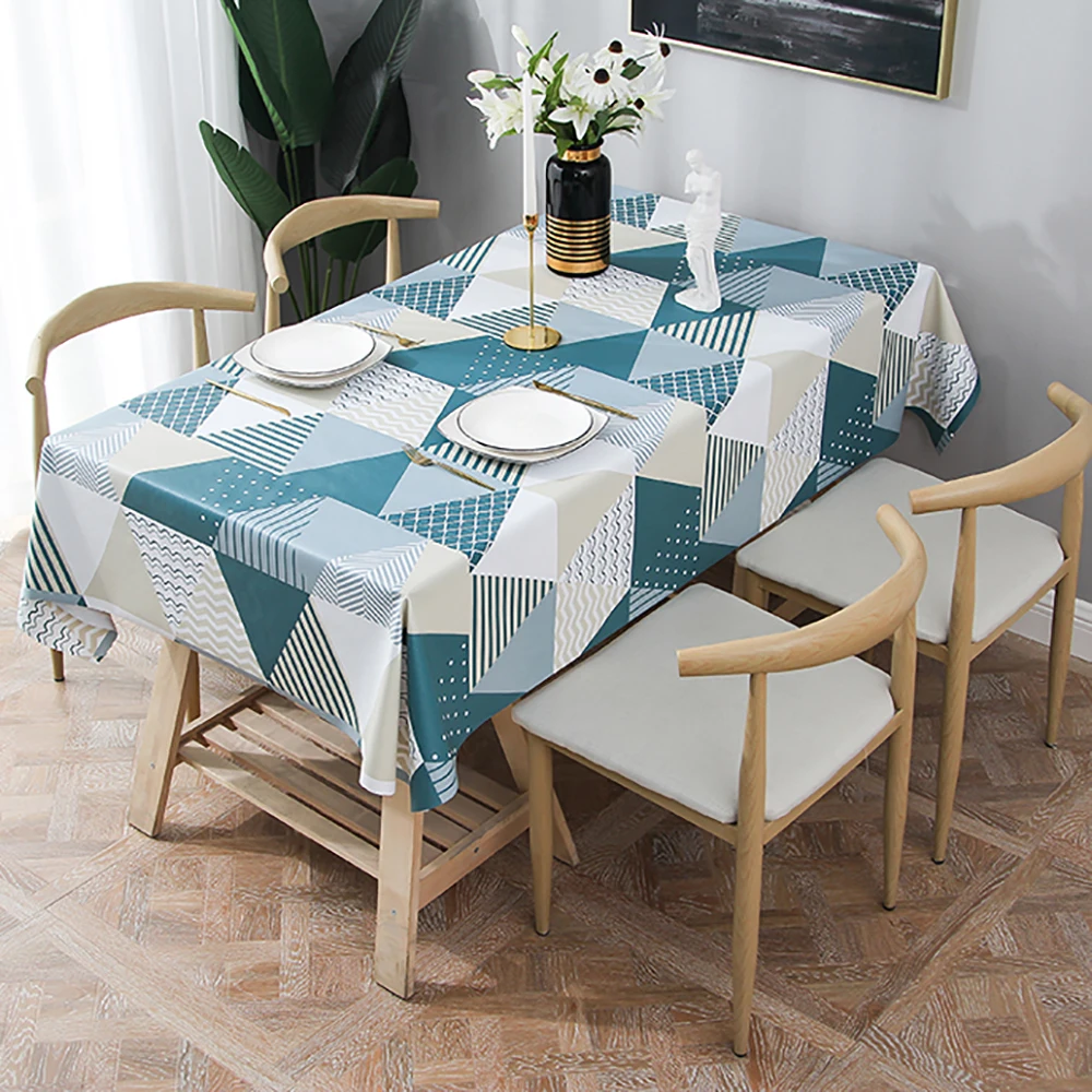 Custom Tablecloth Table Cover Cloth for Wedding Party Home Decor Rectangle Your Photo Image Logo Personalised Tablecover 4