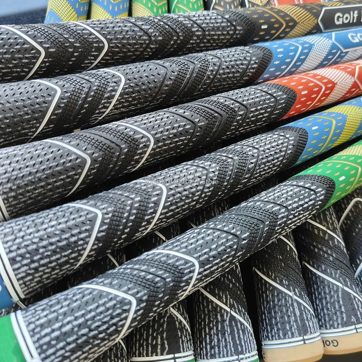 13pcs/lot New Golf Grip Rubber Men/Women Cotton Yarn Golf Club Grips Iron and Wood Standard /Midsize Universal hand grip 3