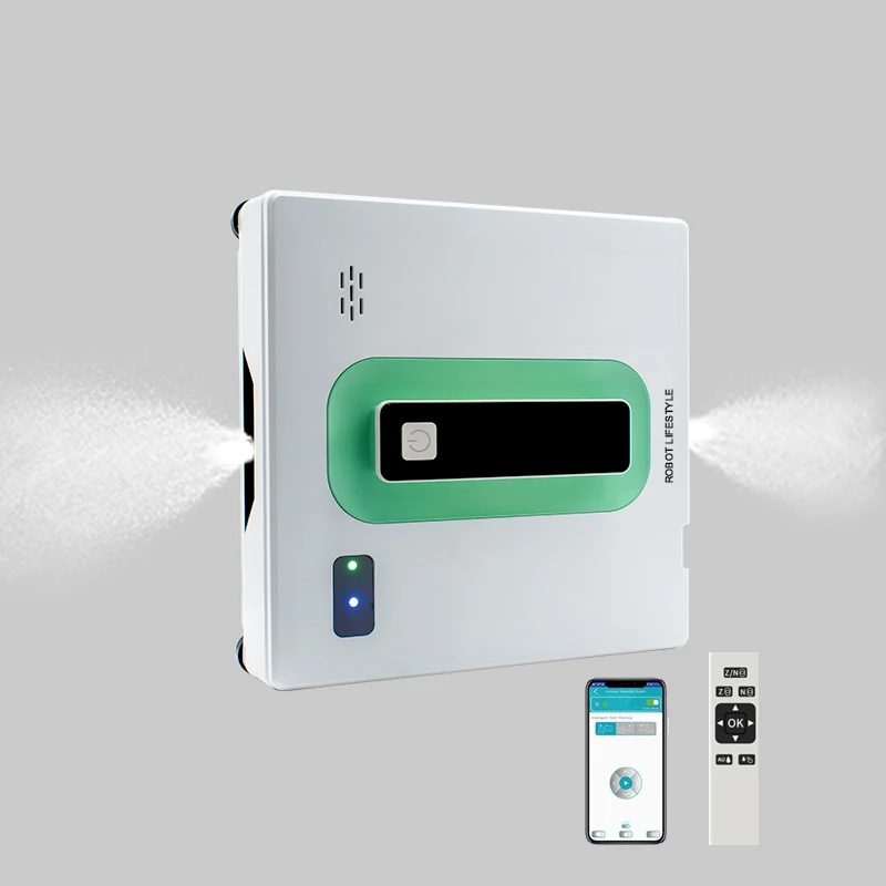 Electric Window Cleaner Robot Glass Washer Automatic Spray Water Smart Home Appliance Robotic Vacuum Cleaning Products for House 3