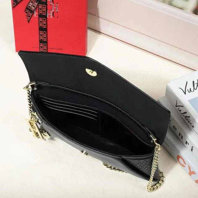 CH New Luxury Brand Designer Dating Party 2025 Retro Exclusive Ladies Handbag Women's Shoulder Bag Classic Design 5