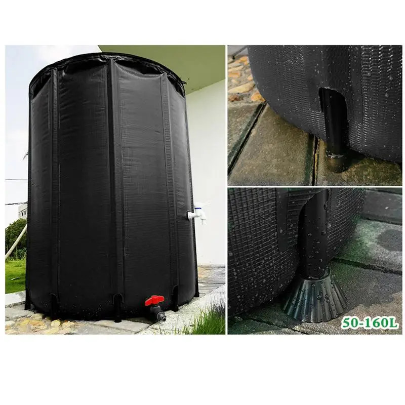 200L Rain Barrel Rainwater Harvest water tank garden strong Proof Sturdy Collection Tank Container