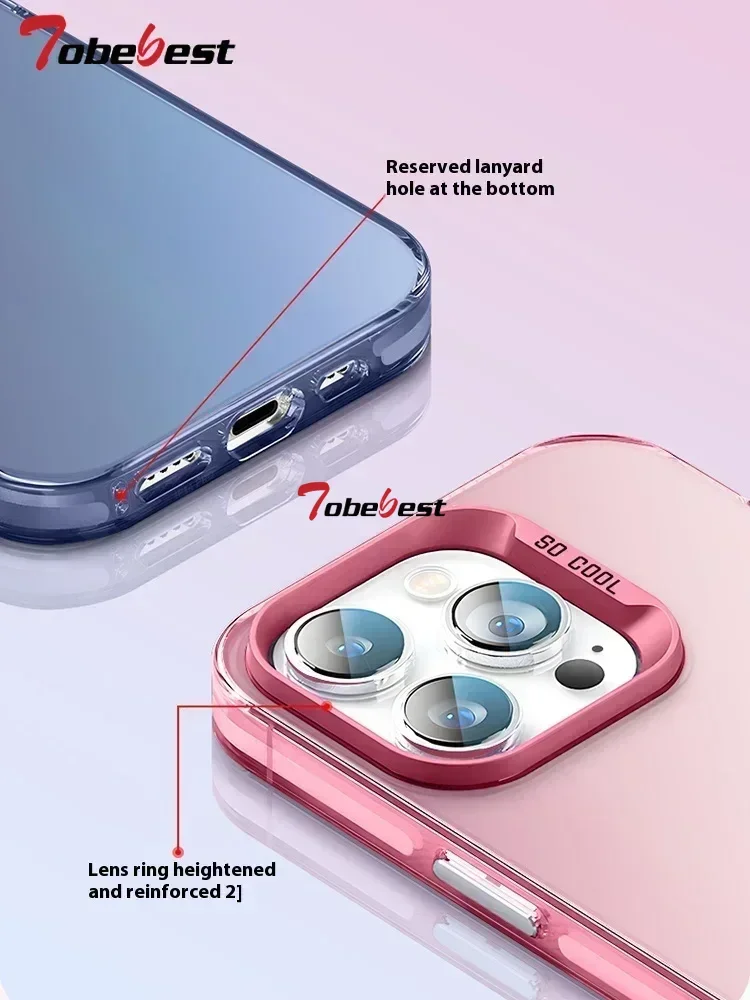 Armor Shockproof Laser Aurora Case – Matte IMD Protective Cover