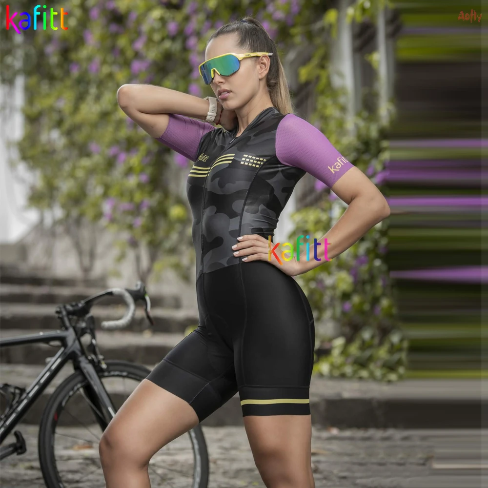 Tuta da ciclismo da donna kafiz abbigliamento da Mountain Bike Camouflage  Triathlon Sports con - AliExpress Sports \u0026 Entertainment