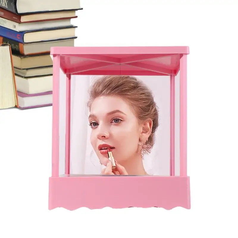 

True Mirror Non Reversing Cosmetic Stand Mirror True Reflection Inverted Mirror For Makeup Desk Gift table Bedroom Home Decor