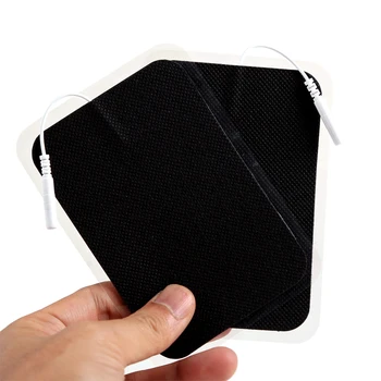8X12CM Silicone Gel TENS Pads EMS Electrode Patches for Nerve Muscle Stimulator Digital Acupuncture Physiotherapy Electrodes