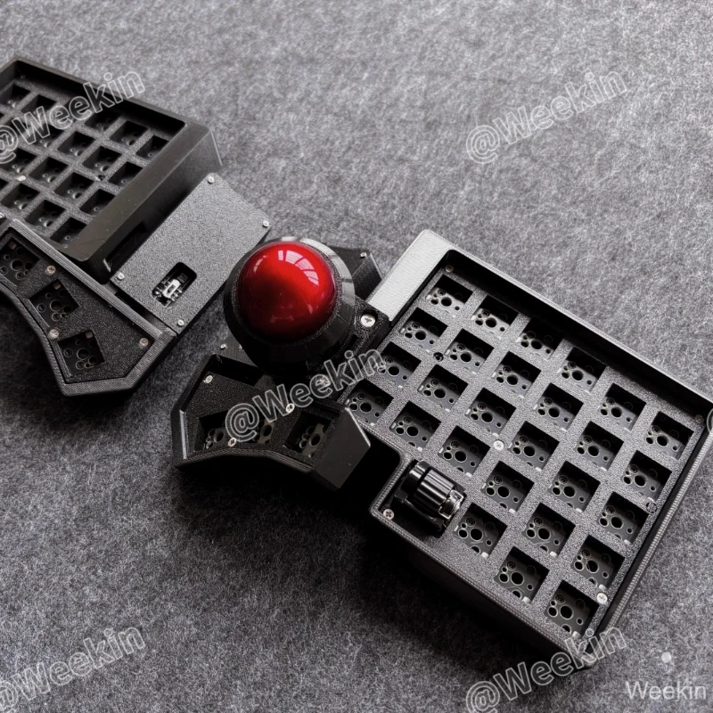 CCK-BALL スプリット トラックボール キーボード ワイヤレス デュアル