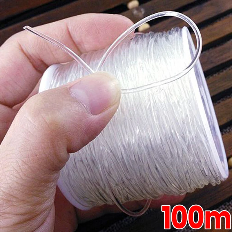 100mStrongElasticCrystalBeadingThreadCordStretchyThreadJewelry
