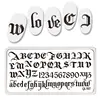 1 Pcs Template Nail Art Stamping Plates Manicure Nail Stamp Plate Image Painting DIY Nail Decal 3