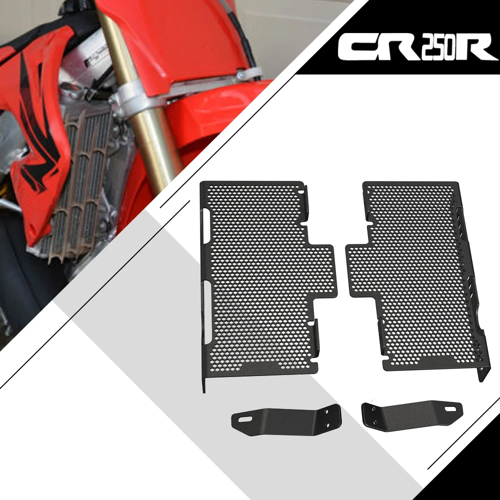 

Motorcycle For Honda CR125R CR250R CR 125R CR 250R 2000 2001 2002 2003 2004 CR 125 250 R Radiator Grille Guard Cover Protector