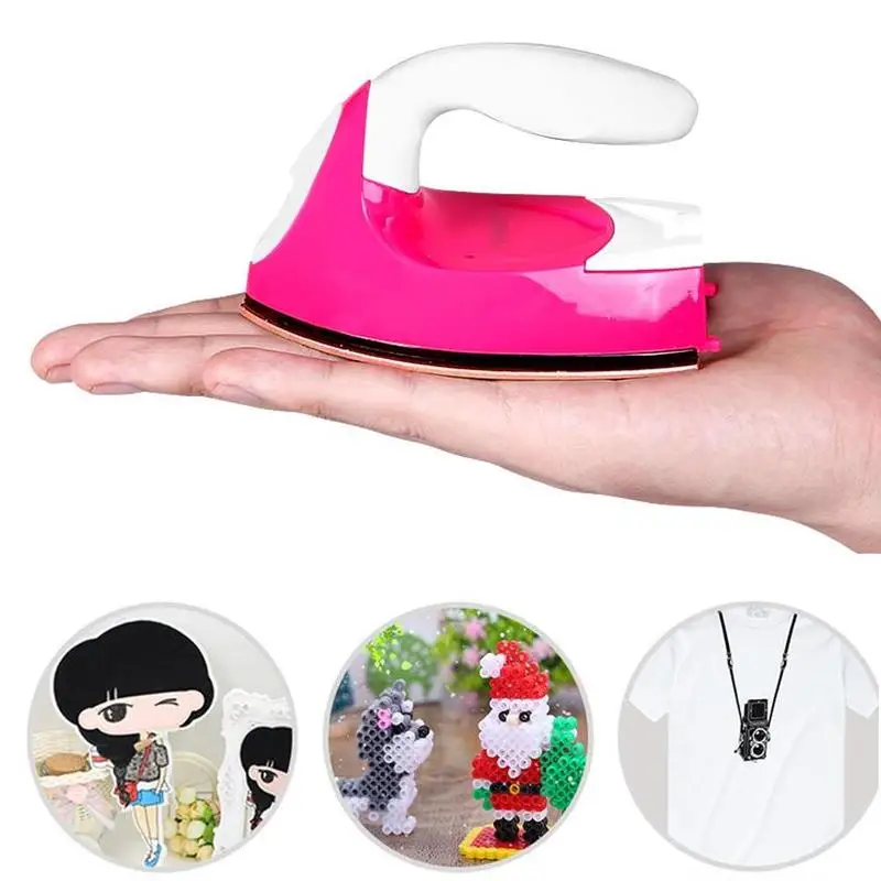 Mini Electric Iron DIY Diamond Painting Stickers Small Travel Craft Clothing Sewing Supplies Hot Drill Tool |