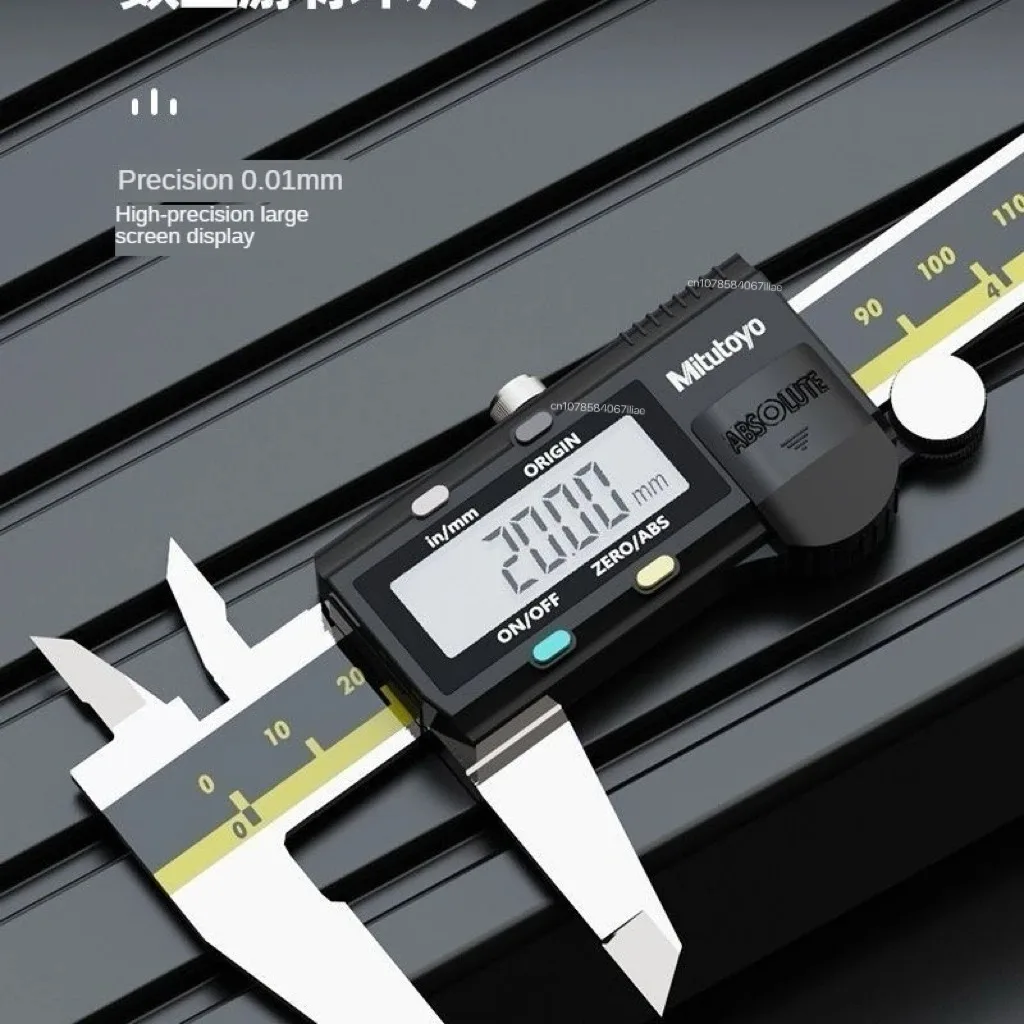 Description Picture 6 of itemMitutoyo LCD Digital Caliper Vernier 150/200/300mm 500-197-30 Vernier Calipers 8in Electronic Measuring Stainless Steel Caliper