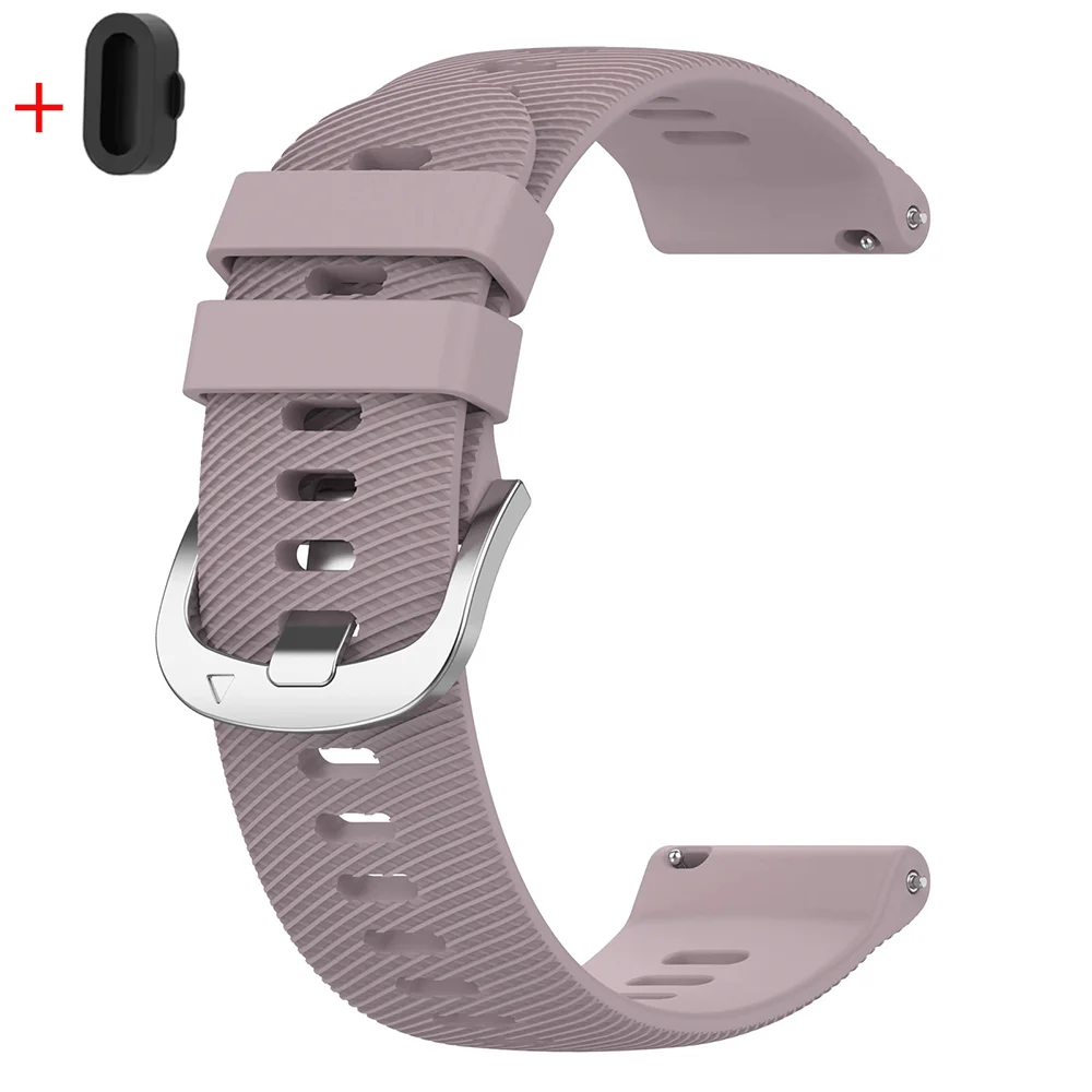 Versatile Silicone Smartwatch Band - Multiple Sizes Available