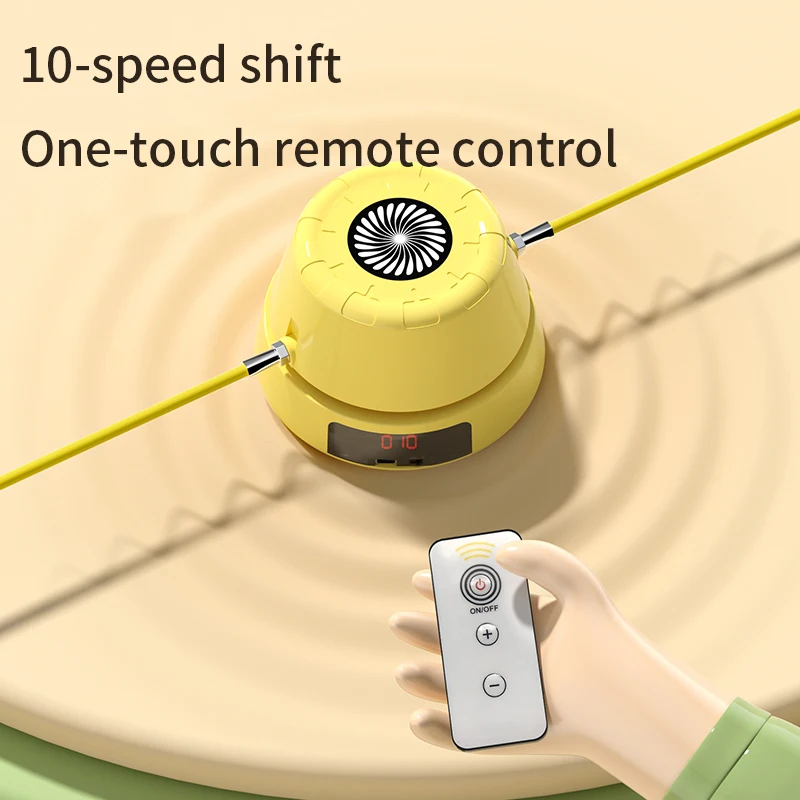 Smart Automatic Skipping Machine Electric Multi-person Fitness Intelligent Rope Electronic Adjuster Counting Jump Rope Machine