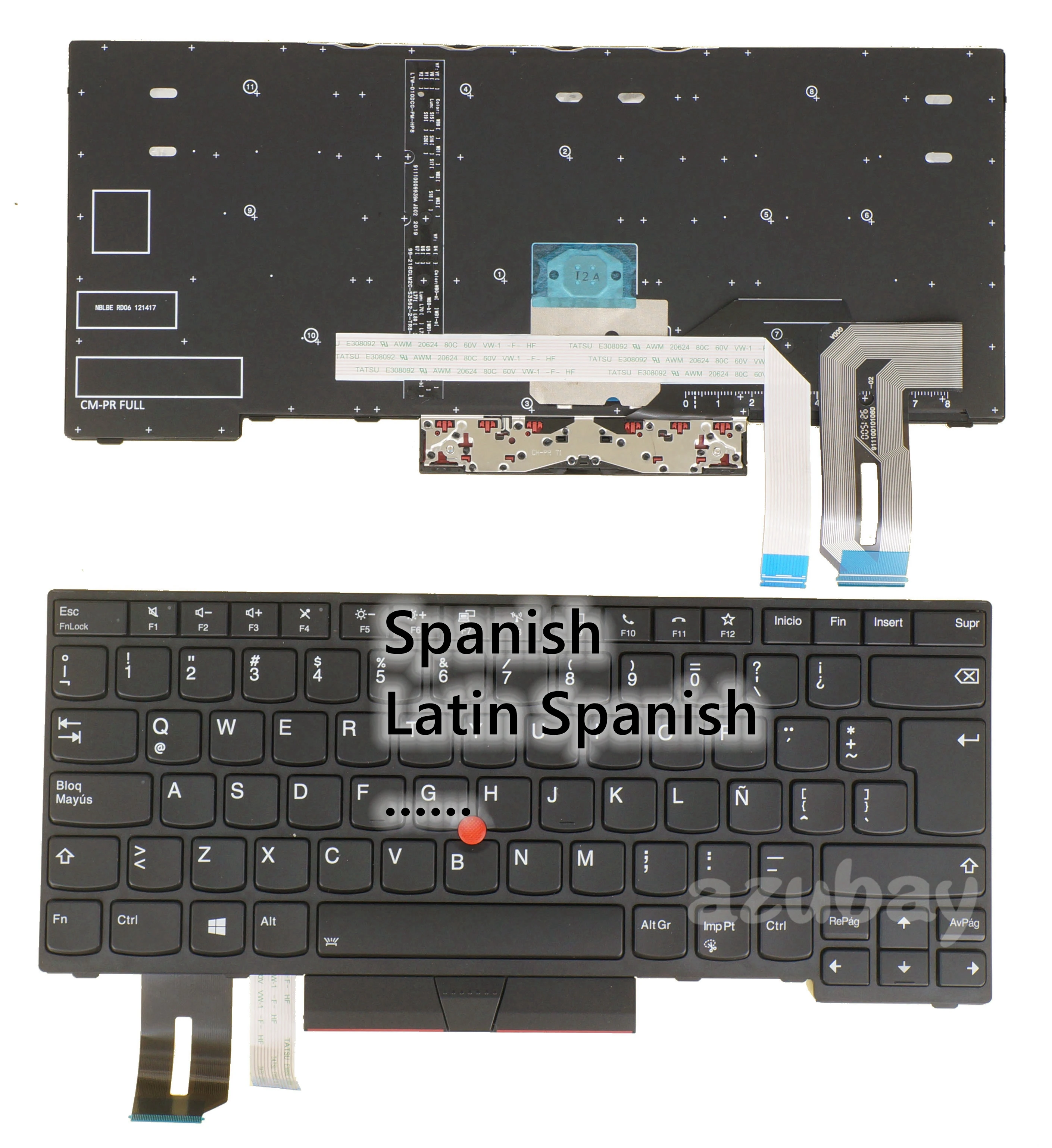 

SP Клавиатура для Lenovo Thinkpad 5N20V44057 5N20X70332 5N20X68854 5N20V44201 5N20V43913 5N20V43769 5N21B08386 5N21B08349 с подсветкой