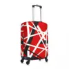 Van Halen Suitcase Cover EVH 5150 STRIPES Cruise Trip Protection Vacation Strectch Luggage Supplies 3
