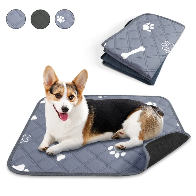 Dog Pee Pad Blanket Reusable Absorbent Diaper Washable Puppy Training Pad  Pet Bed Urine Mat for Pet Car Seat Cover 