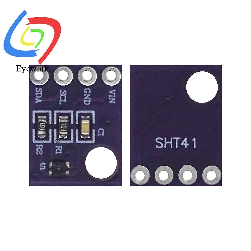 SHT40 SHT41 SHT45 Digital Temperature and Humidity Sensor Module I2C Communication High Accuracy