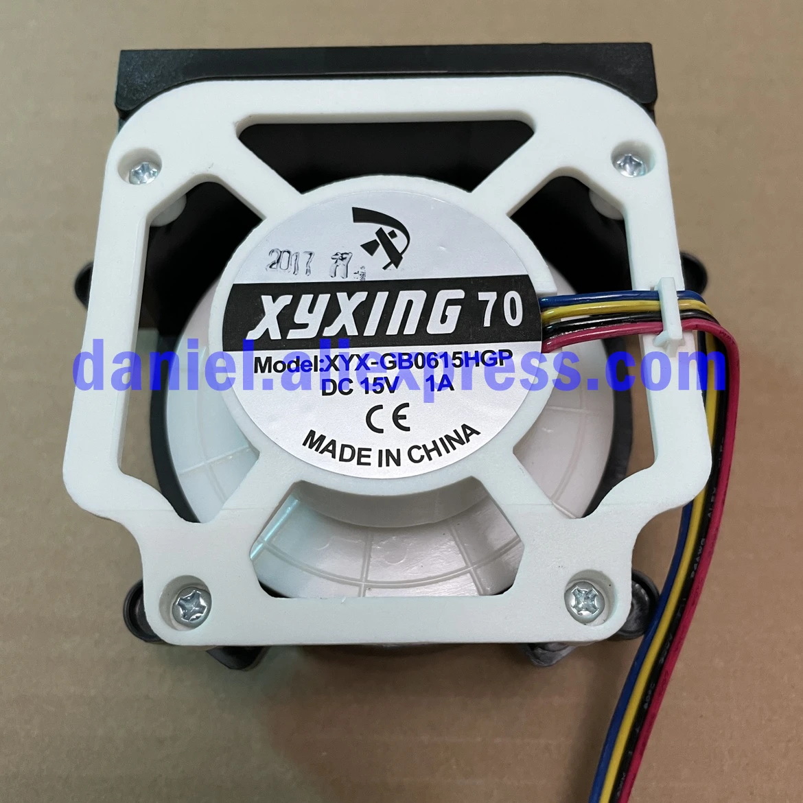 

Sweeping robot accessories wind impeller vacuum motor XYX-GB0615HGP four-wire