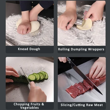 Extra Large Stainless Steel Cutting Board 4