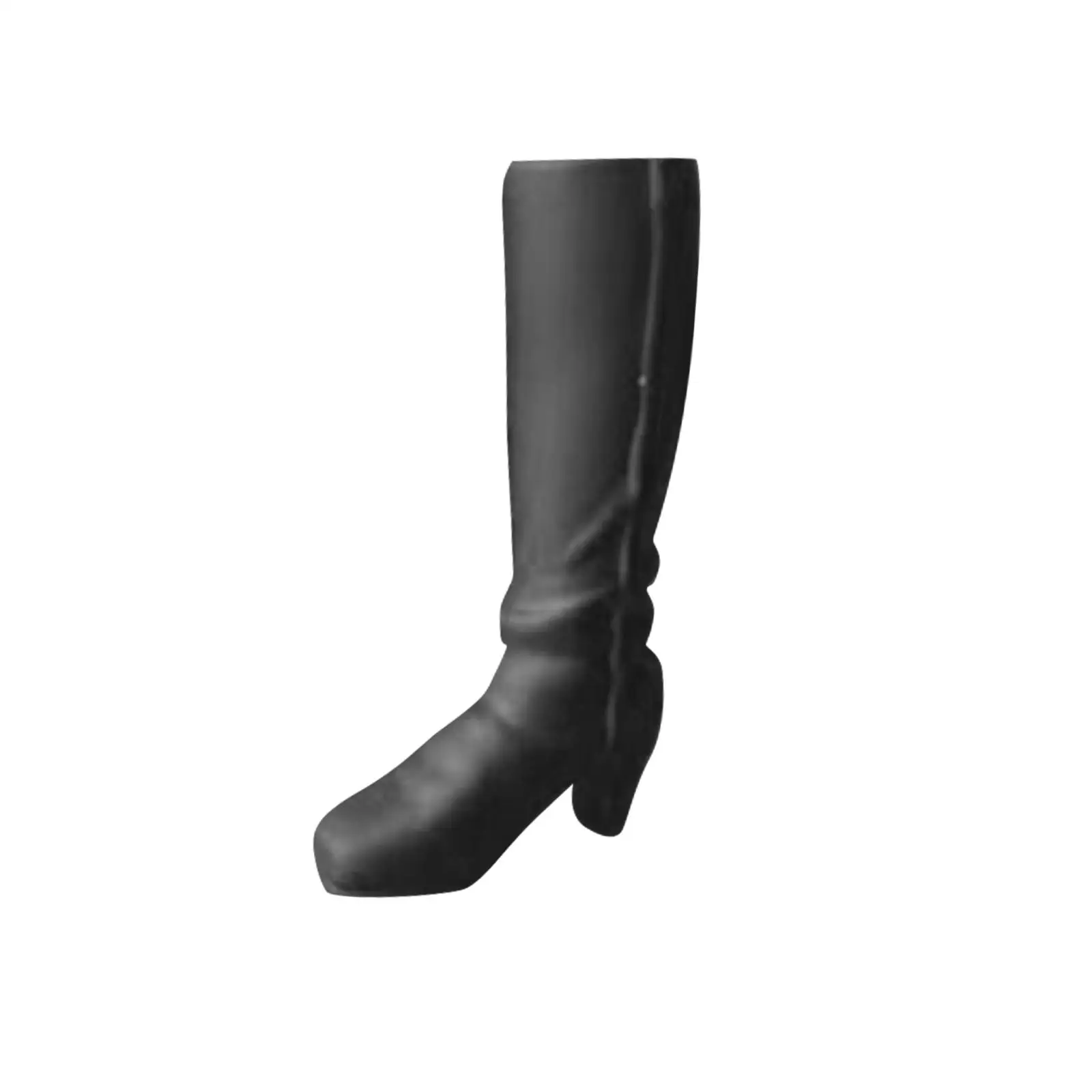 Doll Shoes 1/6 Scale Figure Boots Female Action Figure Knight Boots High Heeled Shoes for Presents Show Supplies Household