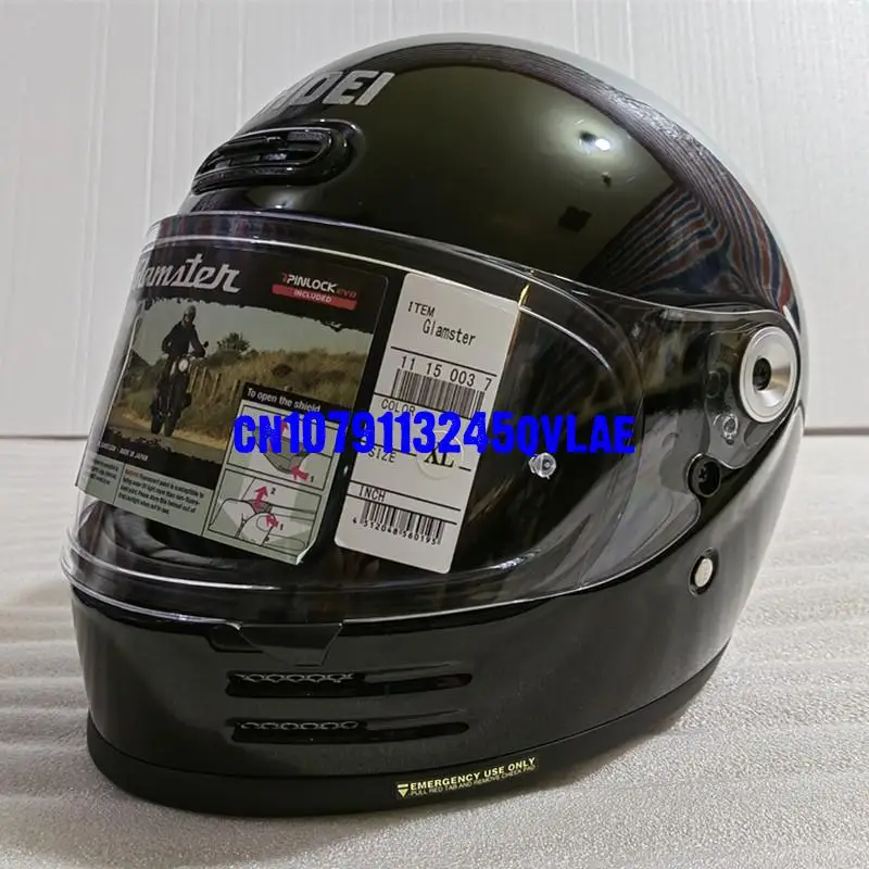 

SHOEI GLAMSTER Classic Retro Full Face Helmet, For Harley Cruise Leisure Motorcycle and Road Racing Protective Helmet Marquez