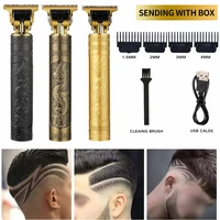 T9 Professional Hair Trimmer Wireless Electric Hair Clipper Beard Shaver Men Hair Cutting Machine Barber Big Blade Cutting Tools 1