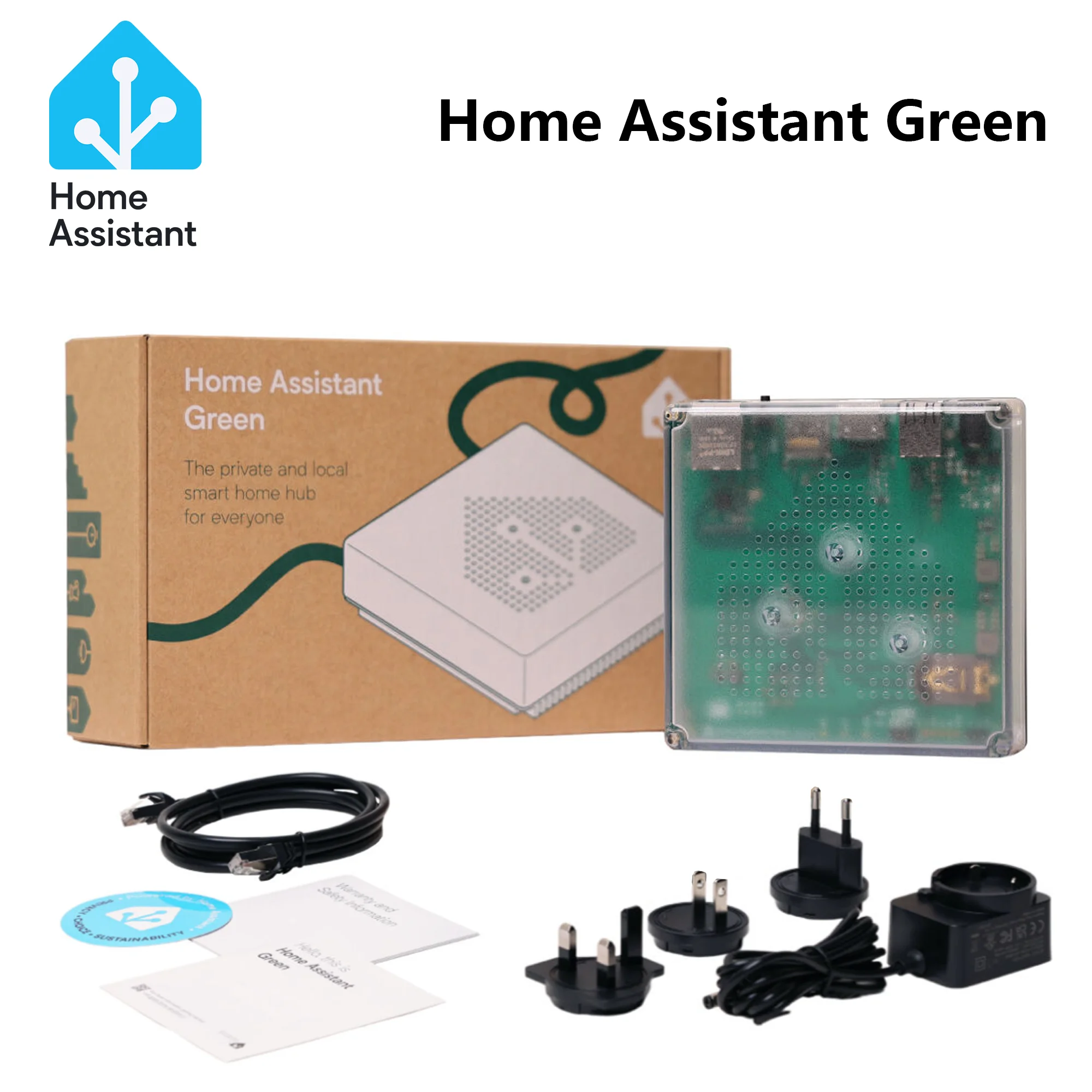 Home Assistant Green Smart Homekit 4GB RAM 32GB eMMC the easiest and most privacy-focused way to automate your home